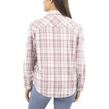 Jachs Ladies Girlfriend Shirt With Snap Buttons in Pink