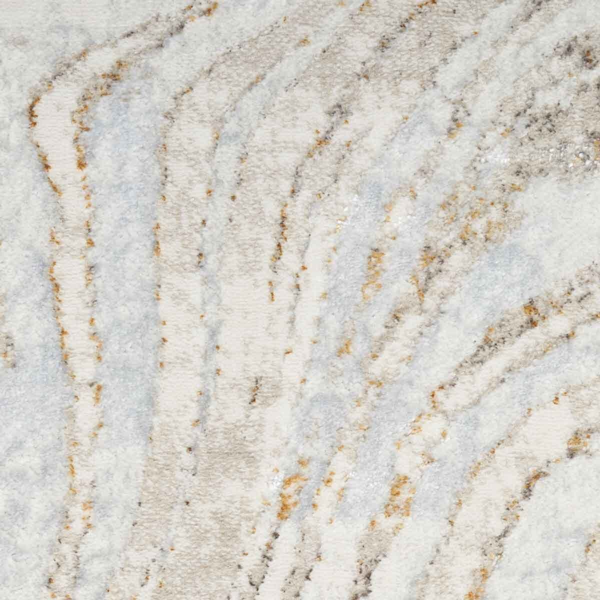 Glitz Gold Marble Area Rug, 160 x 220 cm