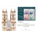 Buy King Charles III Stamps & BU Coin Cover Overview Image at Costco.co.uk