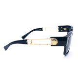 Versace Black Sunglasses with Grey Polarised Lenses, VE4412 GB1/81