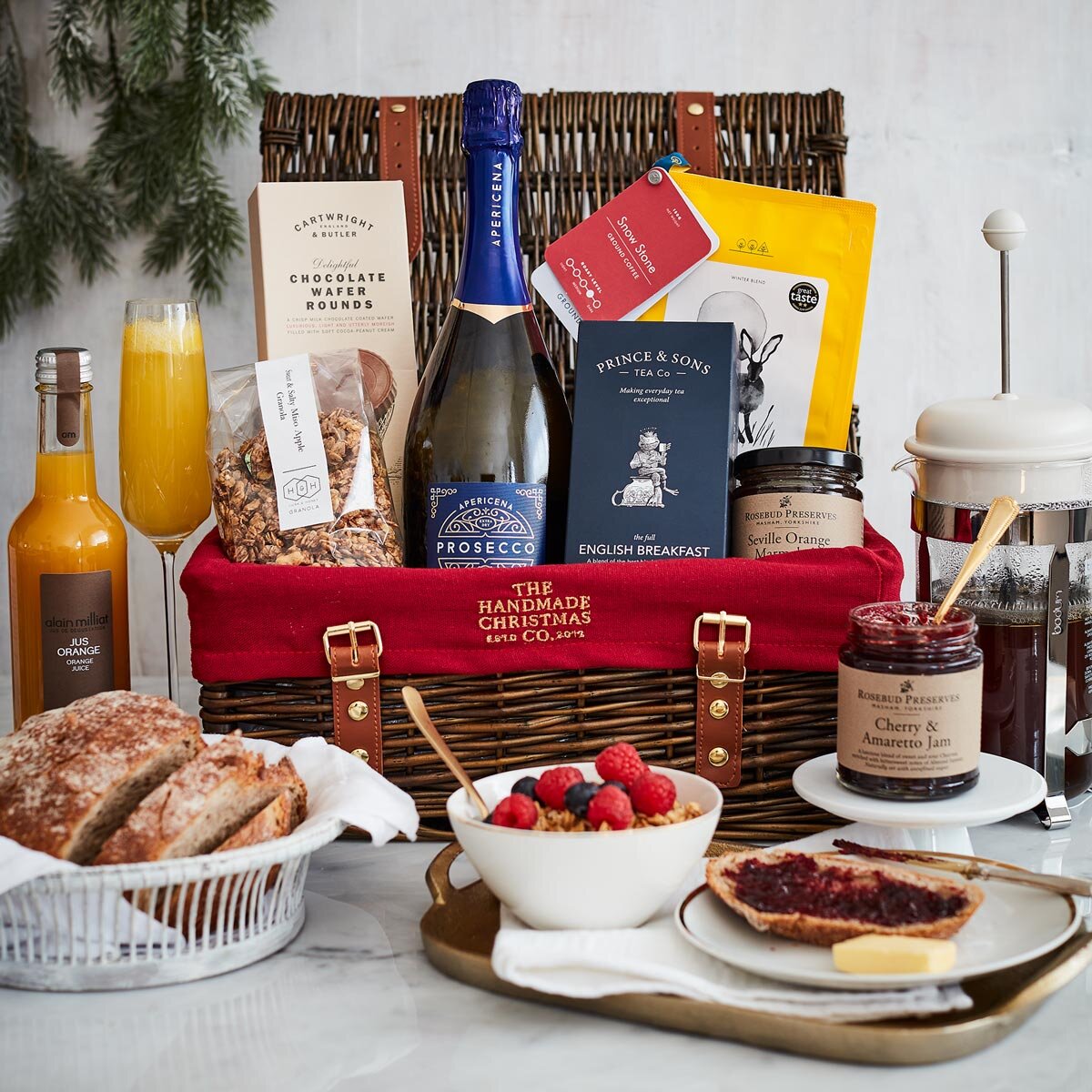 Breakfast with Bubbles Hamper + Prosecco