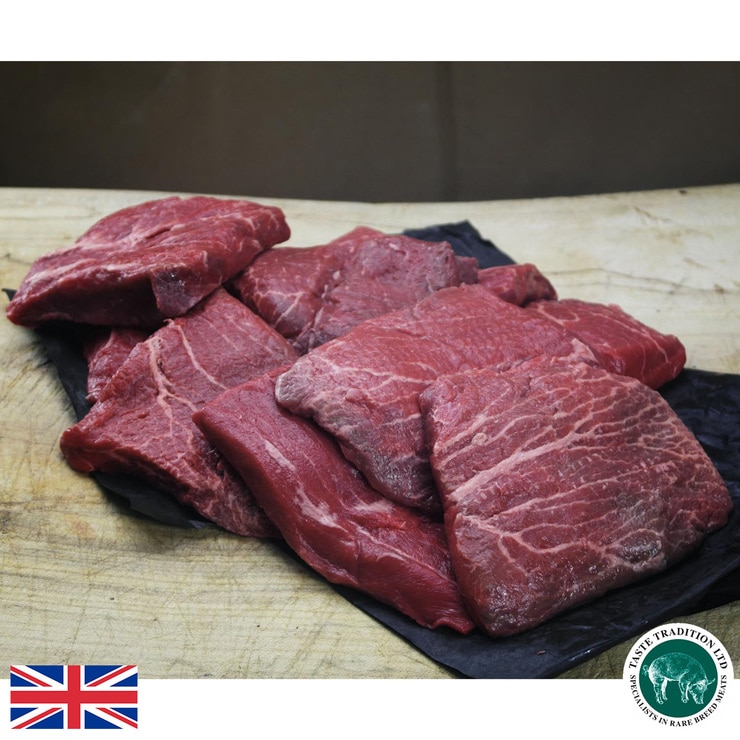 Taste Tradition Flat Iron Steaks, 10 x 284g (10oz) (Serves 10 People) Taste Tradition Flat Iron Steaks, 10 x 284g (10oz) (Serves 10 People)