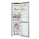 LG FRIDGE FREEZER GBV3100DPY FRIDGE OPEN WITH FOOD