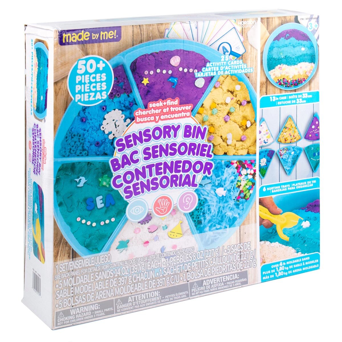 Made By Me® Seek + Find Ocean Adventure Sensory Bin (3+ Years)