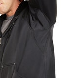 Kirkland Signature Men's Heavy Duty Hooded Work Jacket in Black, Large