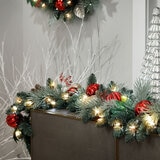 Buy 9ft LED Garland Lifestyle1 Image at Costco.co.uk