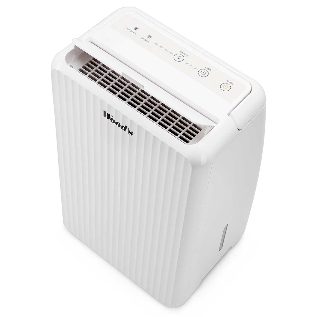 Woods 10L Dehumidifier in White, MRD10