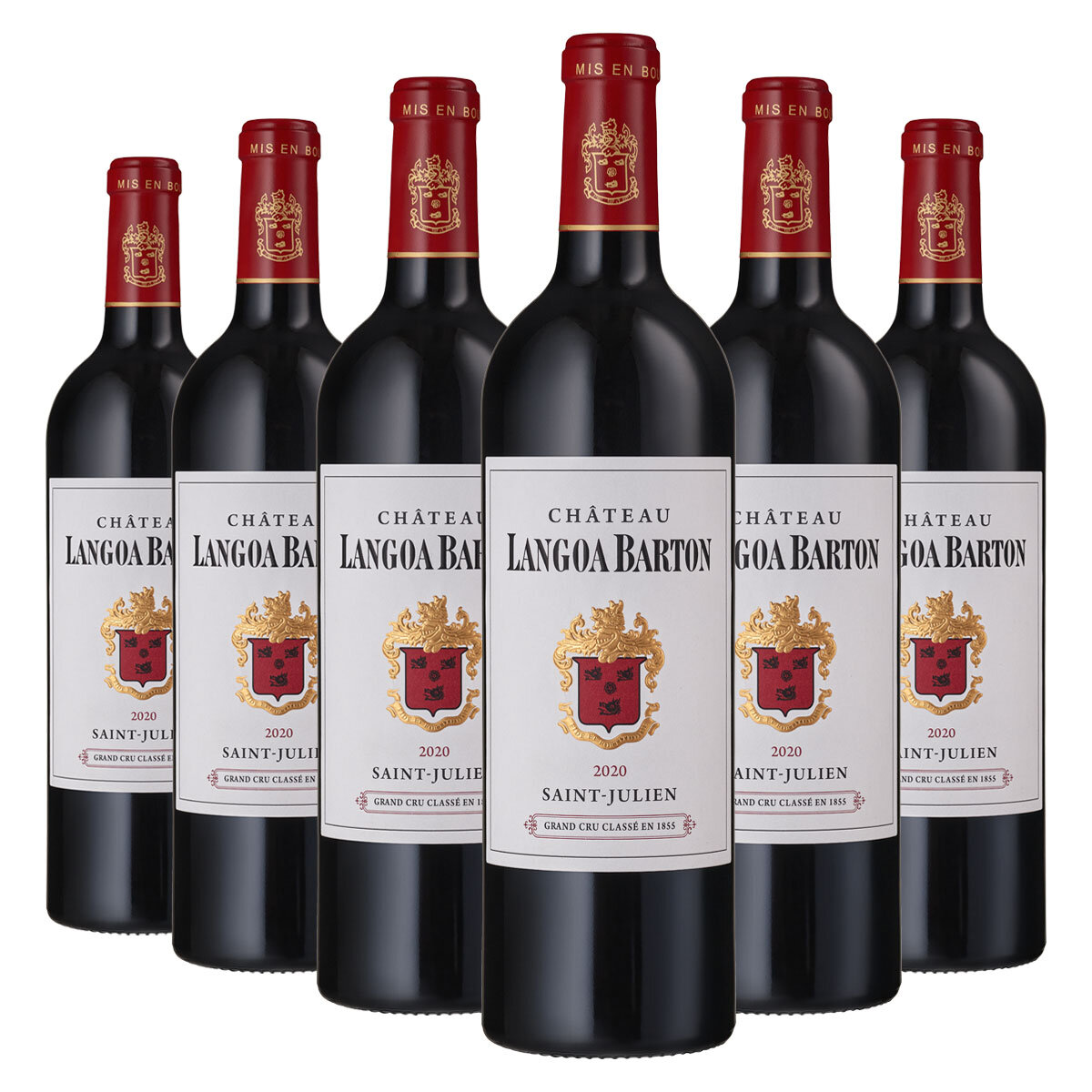 Chateau Langoa Barton Saint Julien 2020, 6 x 75cl