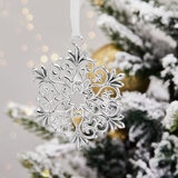 Buy 5pc Ornaments Silver Feature1 Image at Costco.co.uk