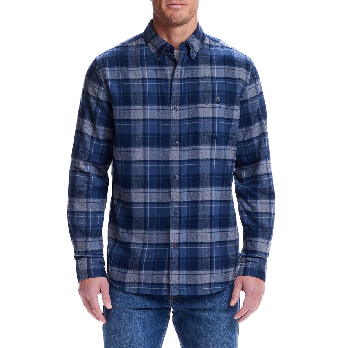 Weatherproof Vintage Men's Long Sleeve Flannel Shirt