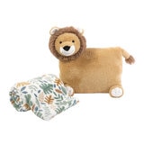 Snuggle Me Too 2 Piece Blanket & Plush Set, Lion