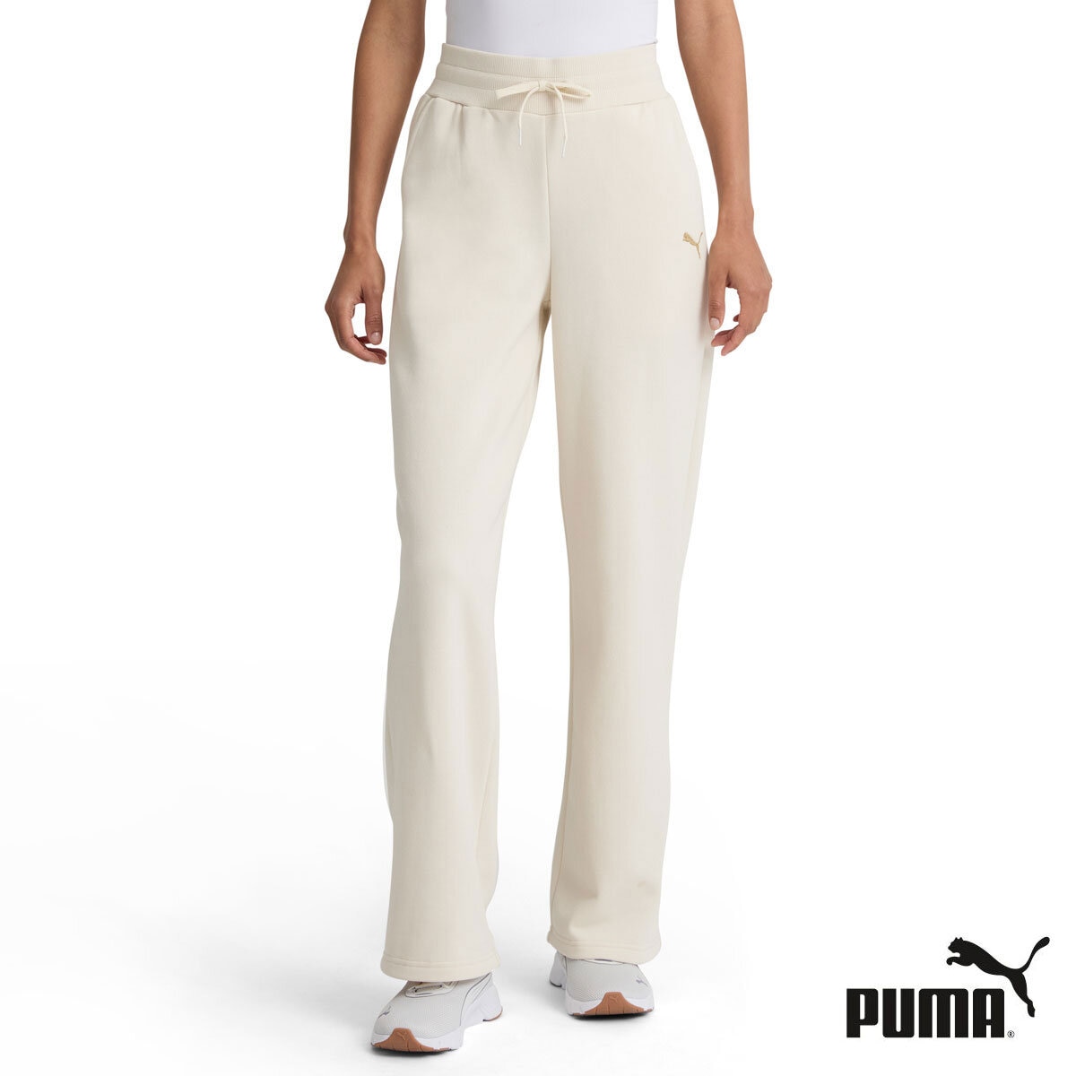 Puma Ladies Straight Leg Jogger in Taupe Costco UK