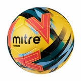Studio image of the Mitre Revolve Football Size 5 in Orange Studio image of the Mitre Revolve Football Size 5 in Orange