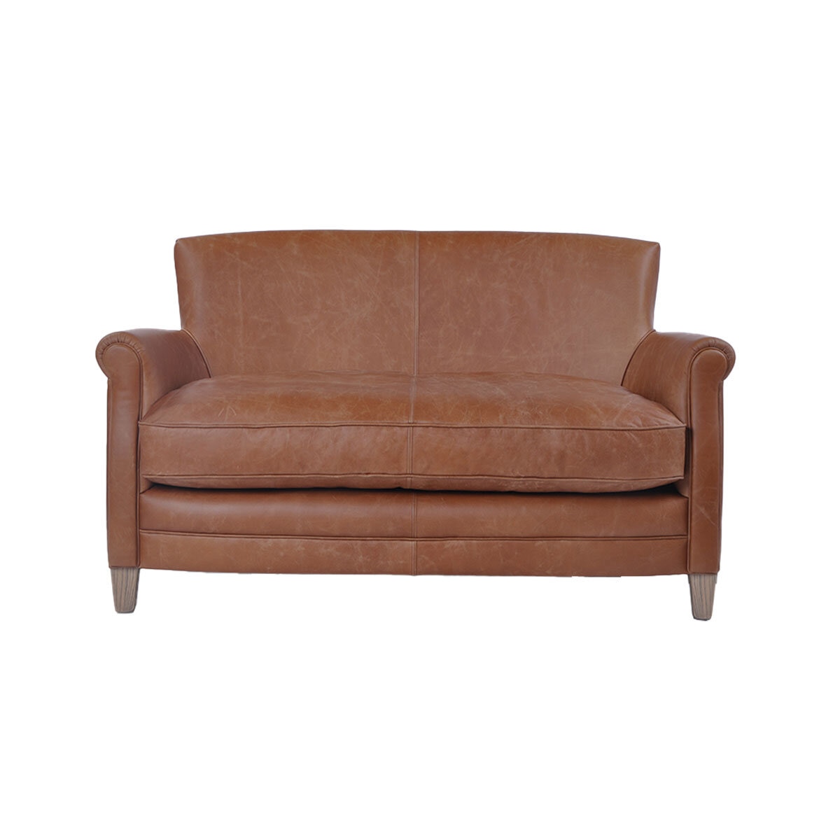 Gallery Mr. Paddington Vintage Brown Leather 2 Seater Sofa