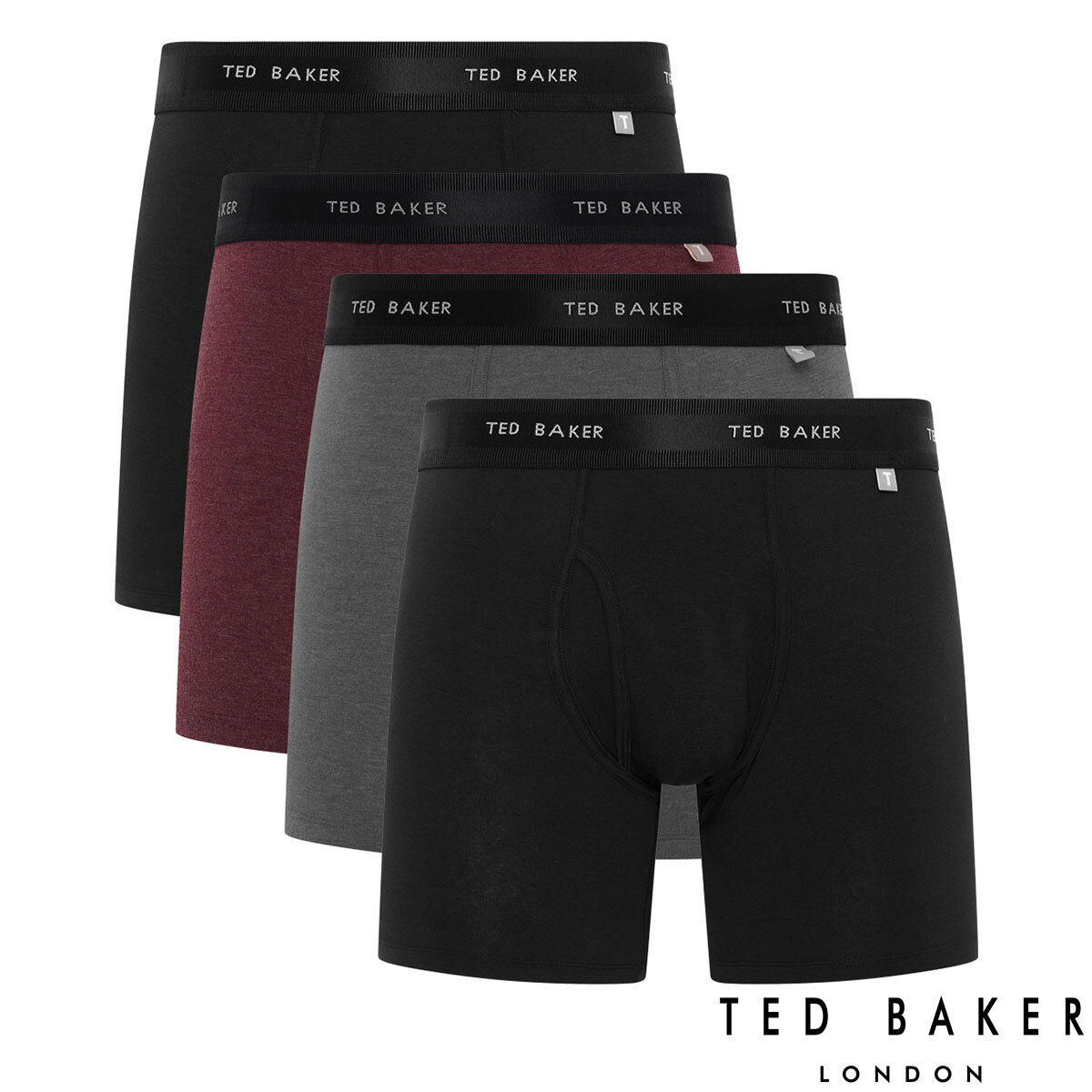 Ted Baker Men's Boxers, 4 Pack