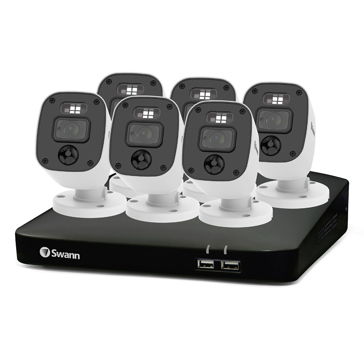 Swann cctv hot sale 6 cameras