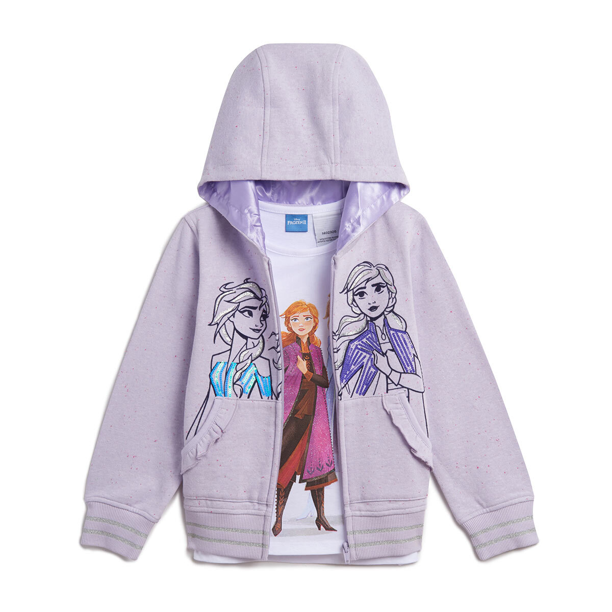 Character Children's Hoody & T-Shirt Set in Frozen, Size 6