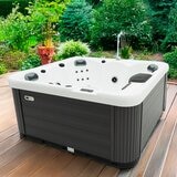 Miami Spas Monterey 34-Jet 5 Person Hot Tub in Pure White - Delivered and Installed