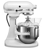 Side profile of Kitchen Aid Heavy Duty Mixer