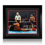 Mike Tyson Signed 20x16 Photo Frame