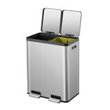 EKO Ecocasa 60L Recycling Bin in Stainless Steel at costco.co.uk