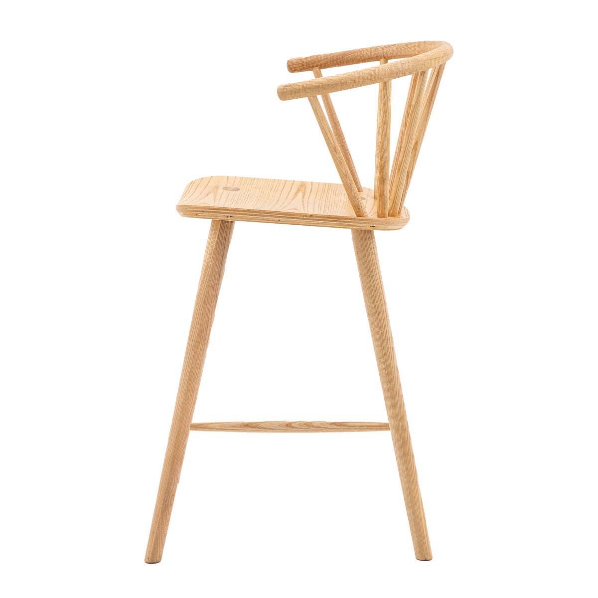 Gallery Craft Oak Bar Stool