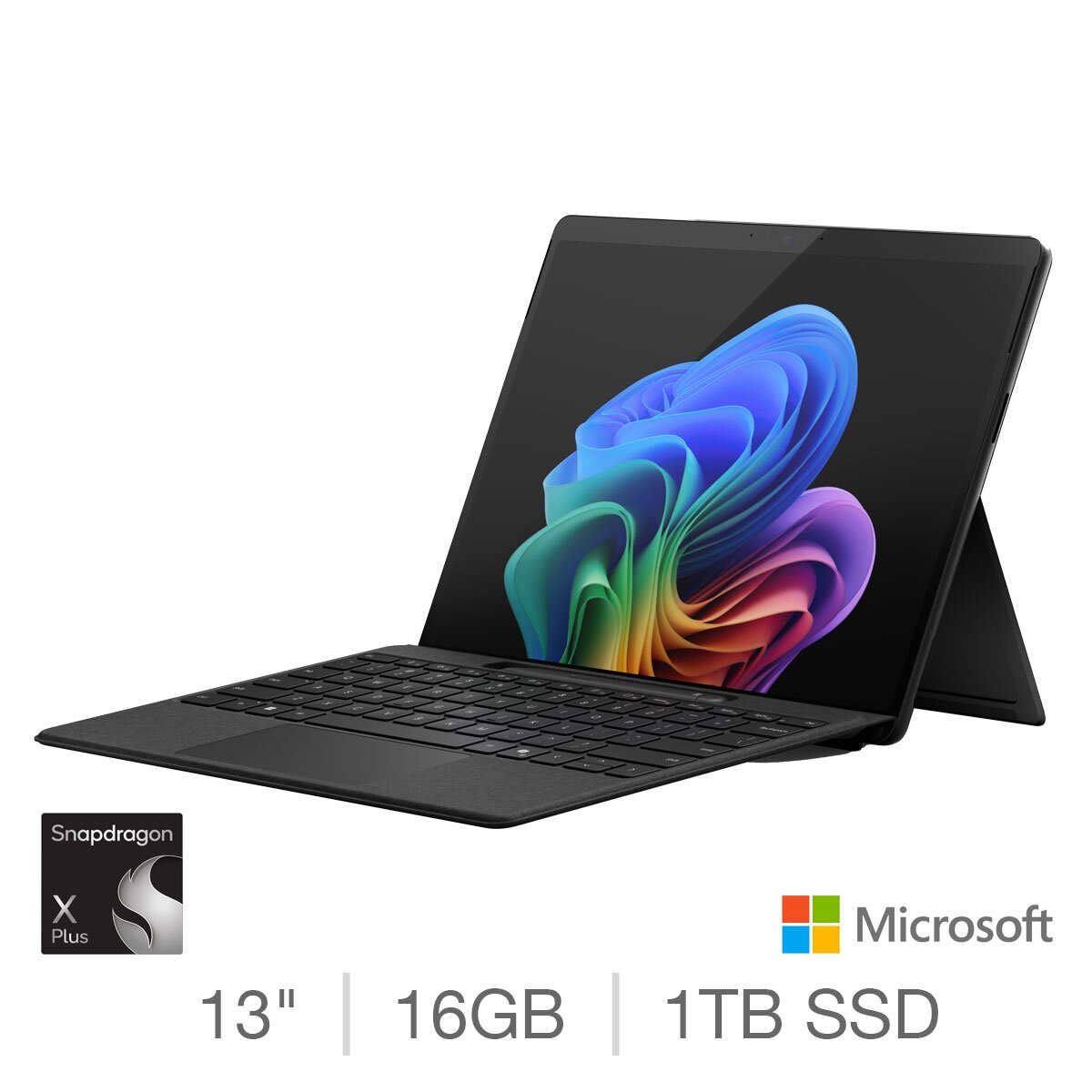 Microsoft Surface Pro, Qualcomm Snapdragon X Plus, 16GB RAM, 1TB SSD, 13 Inch Laptop, EP2-25963