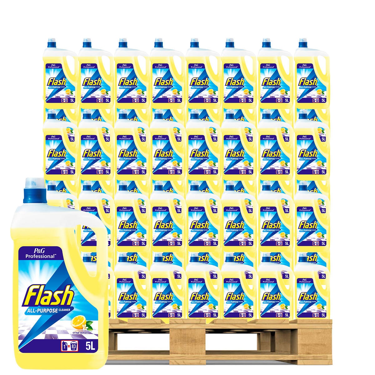 Flash Lemon Hard Surface Cleaner 5l Pallet Deal 135 Units Costco Uk