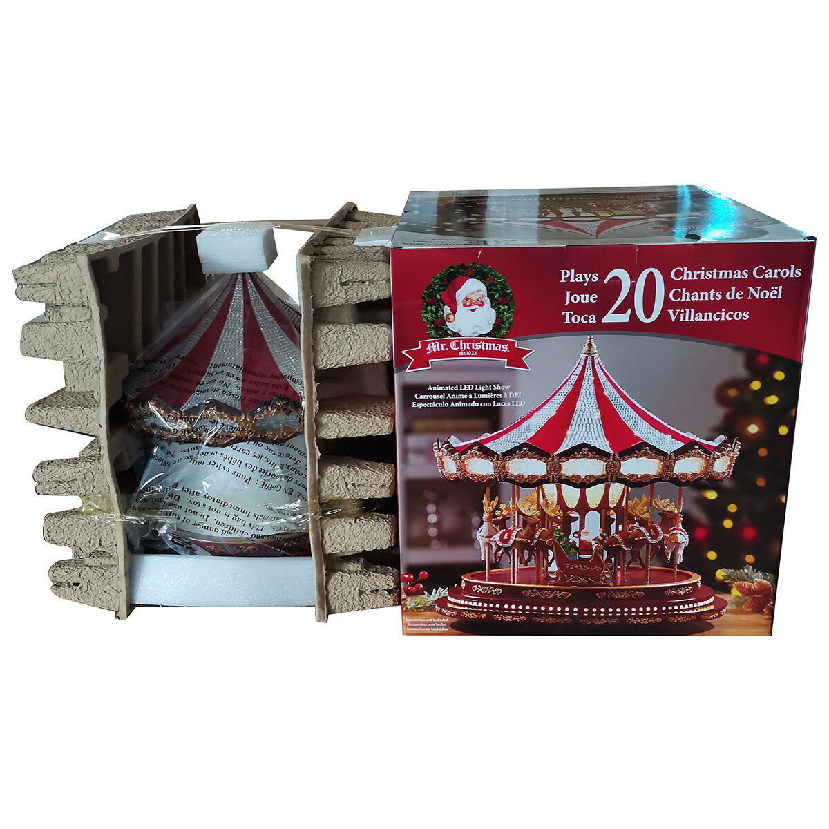 Buy Deluxe Christmas Carousel Box Image at Costco.co.uk