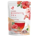 Vonbee Hibiscus Pyramid Tea Bag, 60 Pack