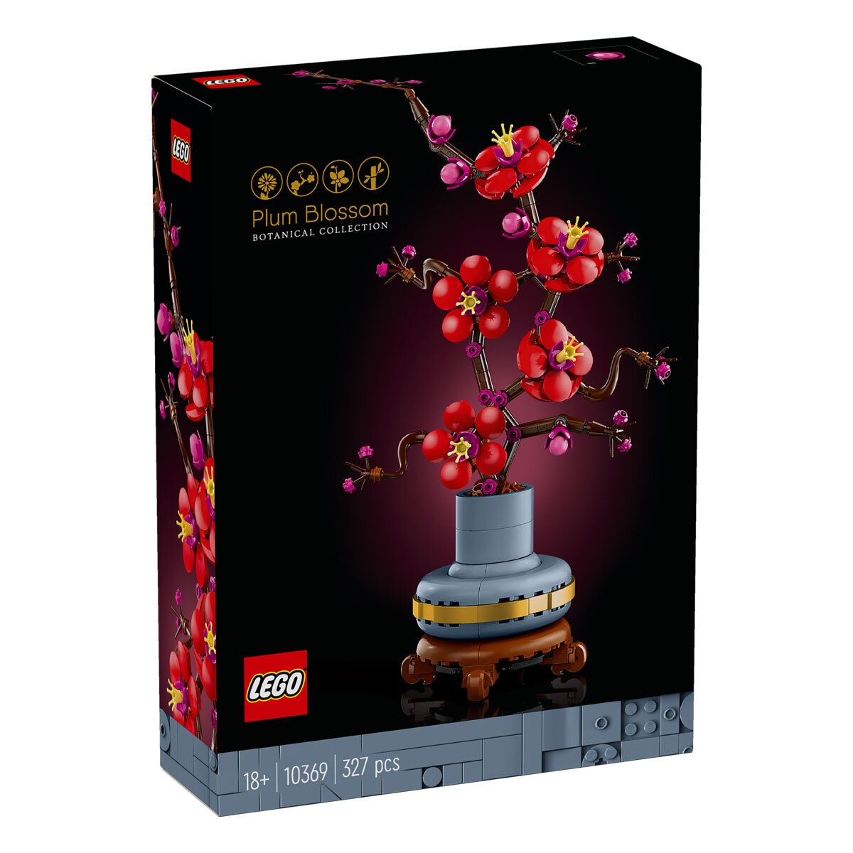 Lego Icons Plum Blossom Flower Box Image