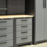 Close up image of drawers for cabinet