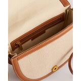 Ted Baker Regeent Padlock Canvas & Leather Bag