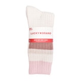 Lucky Cozy Boot Sock, 6 Pack