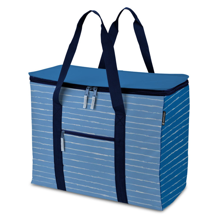 Keep Cool Rectangular Soft Cooler Bag Light Blue Costco UK