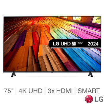 LG 75UT80006LA 75 Inch 4K Ultra HD Smart TV