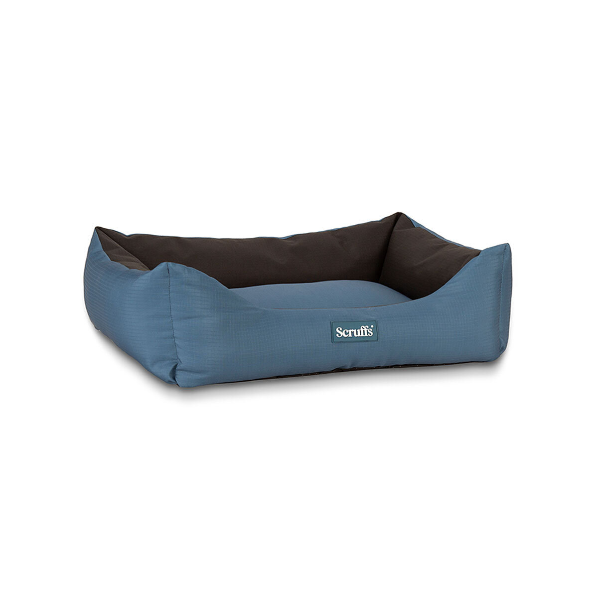 Scruffs Expedition Box Pet Bed, 24" x 19.5" (60cm x 50cm) in Blue