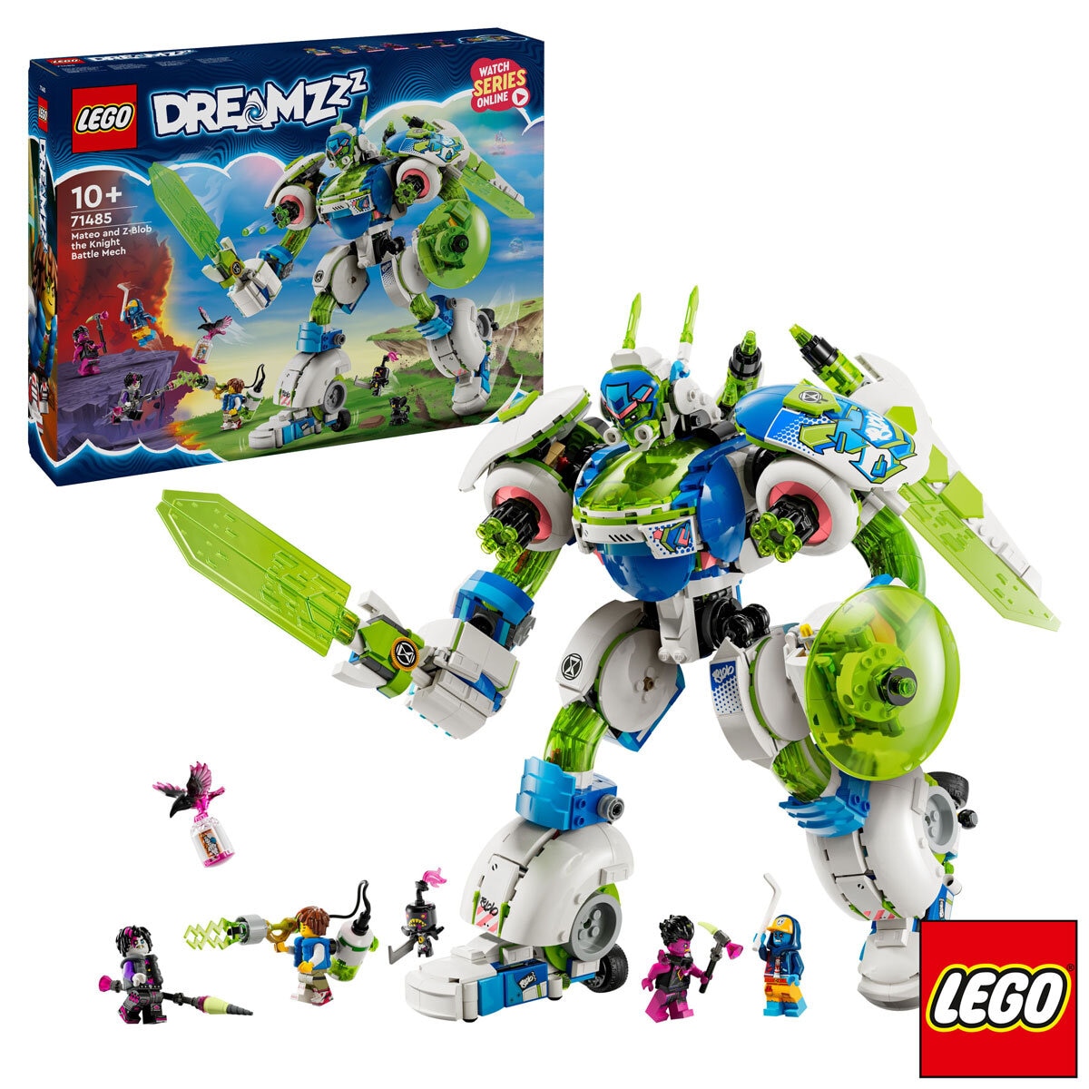 Lego DREAMZzz Mateo and Z-Blob the Knight Battle Mech item image