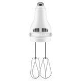 Front Profile KItchen Classic 5 Speed Hand Mixer White