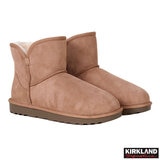 Kirkland Signature Ladies Shearling Boot in Chestnut