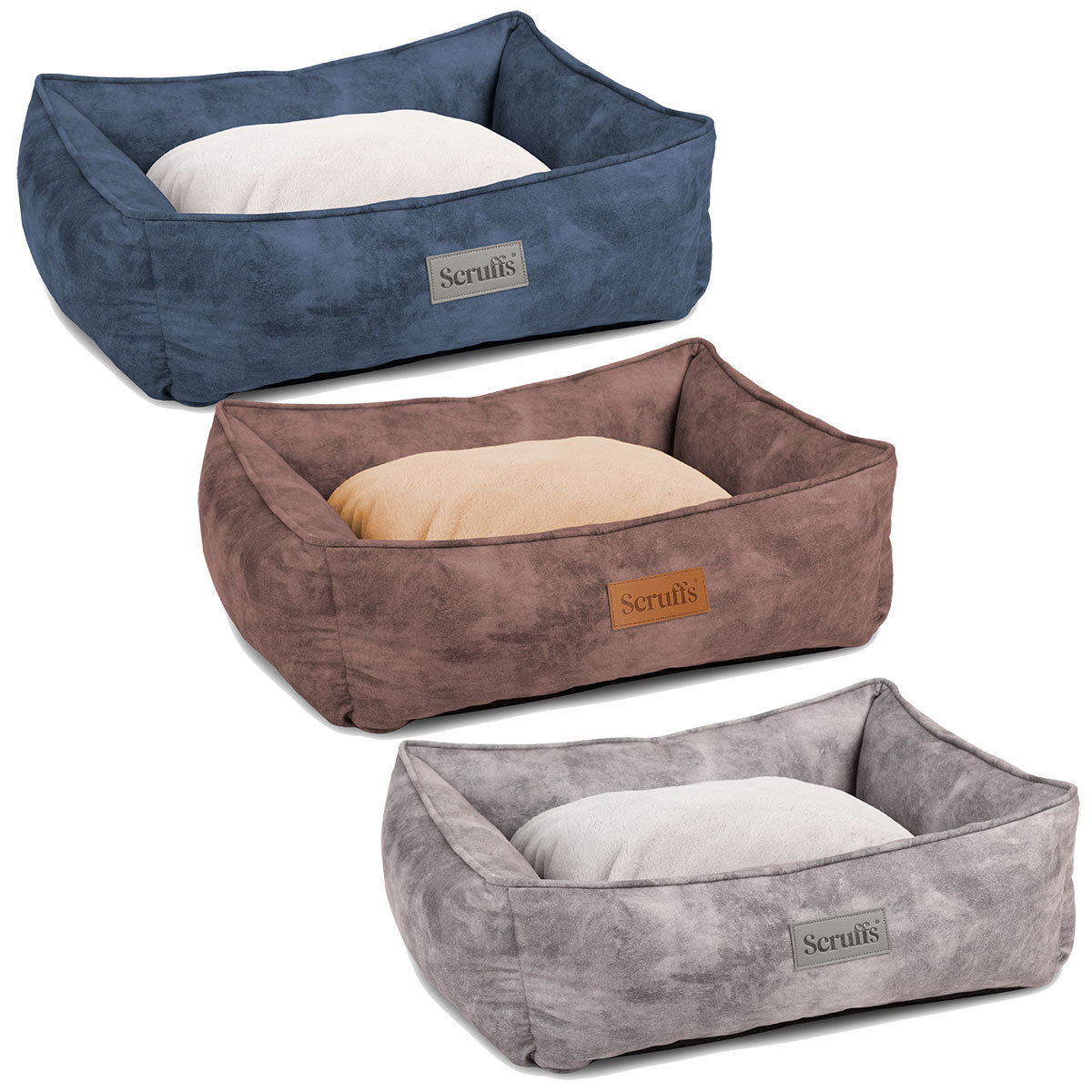 Scruffs Kensington Pet Bed Medium 60cm x 50cm in 3 Colours