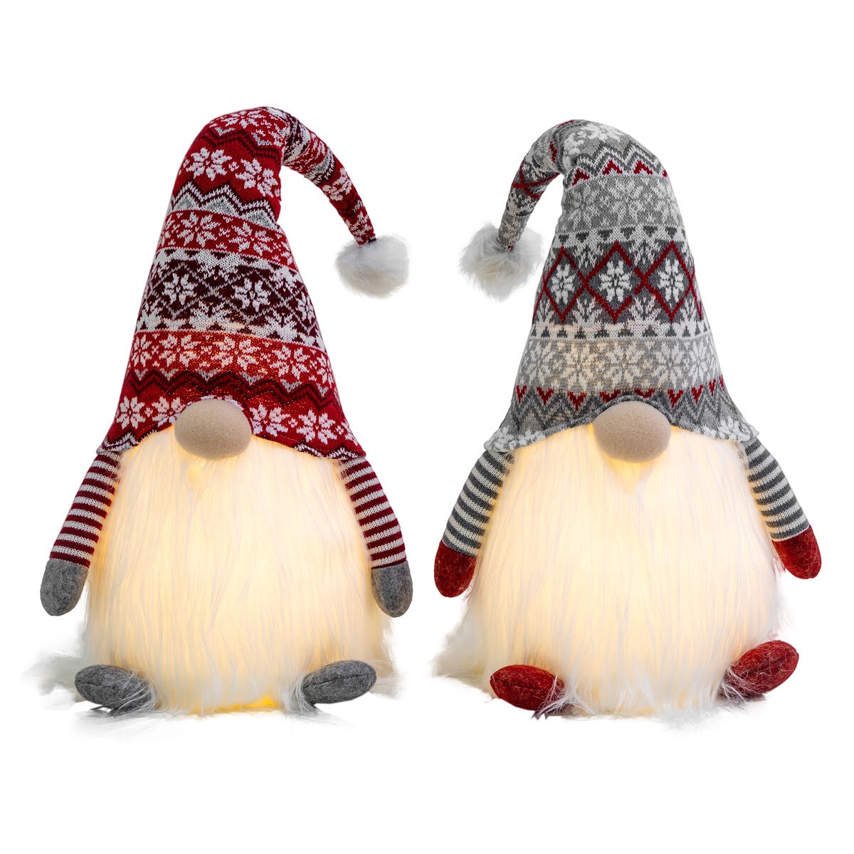 Buy Light Up Gnomes 2 Pack Overview Image at Costco.co.uk