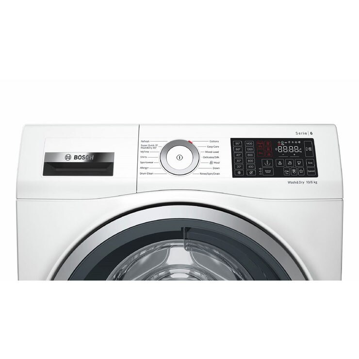 Bosch WDU28560GB, 10kg/6kg, 1400rpm Washer Dryer A+ Rating in White ...