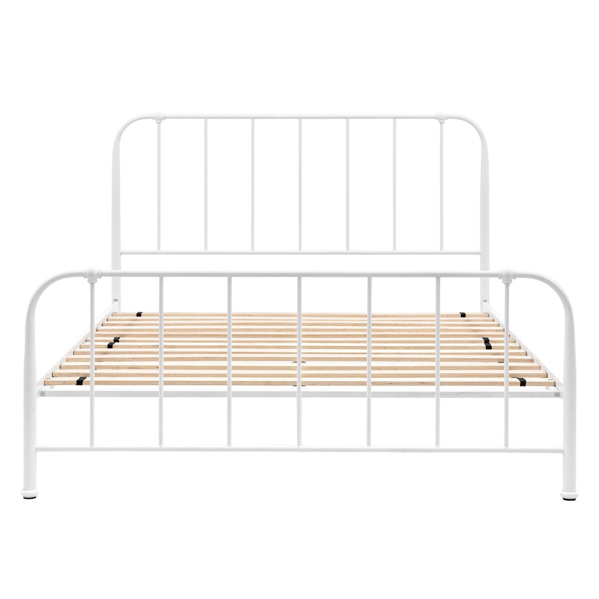 Gallery Loughton Cream Metal Bed Frame, Double