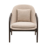 Gallery Allegra Taupe Fabric Armchair