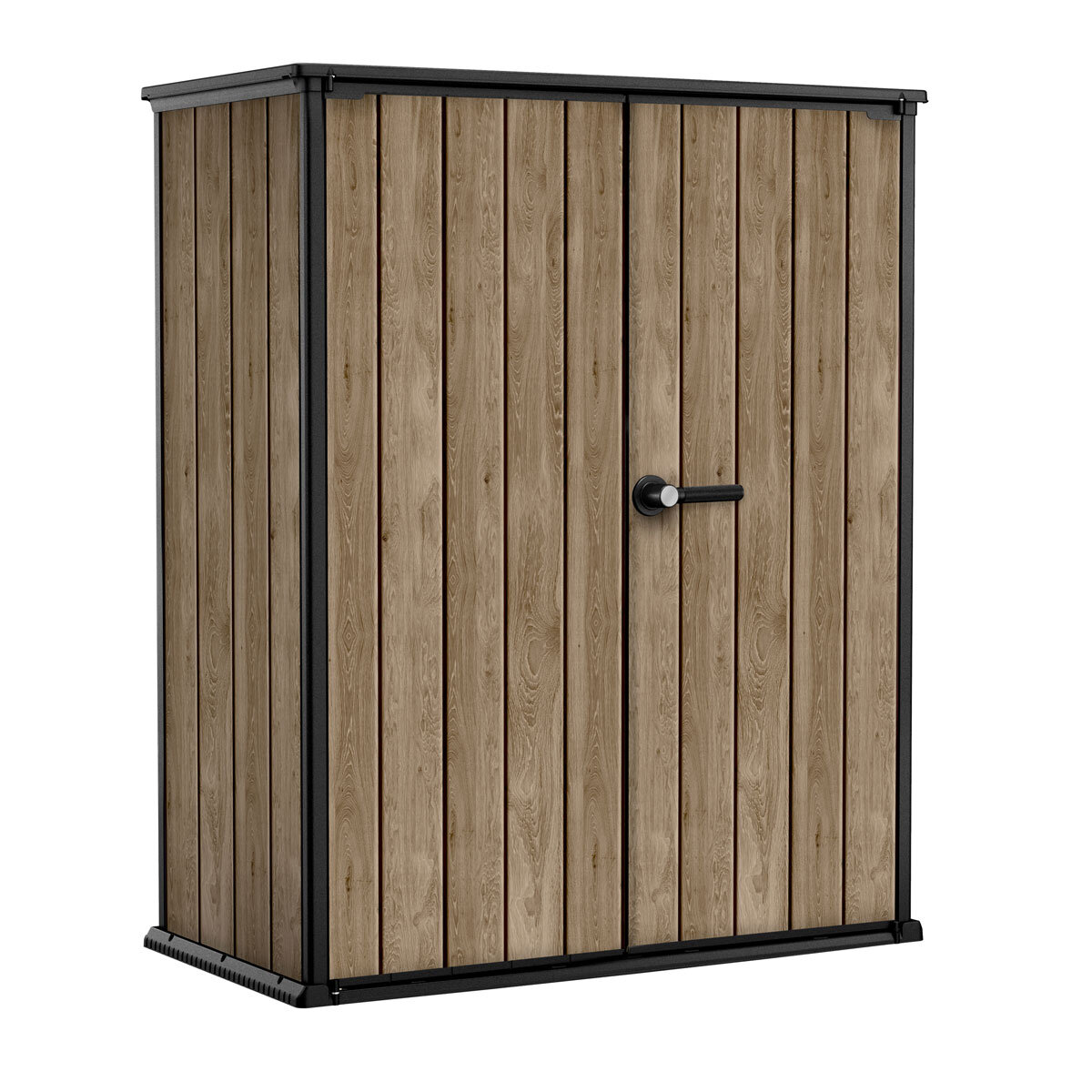 Keter Ashwood Signature Alto 4ft 6" x 2ft 4" (1.4 x 0.7m) 1,415 Litre Vertical Storage Shed with Shelves