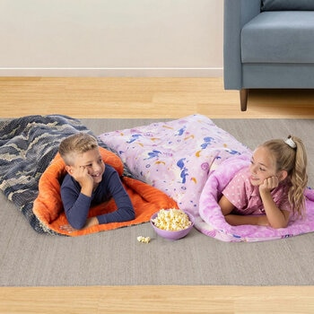 Ashford Home Faux Fur Slumber Bag Blanket in 4 Designs, 137 x 142 cm Ashford Home Faux Fur Slumber Bag Blanket in 4 Designs, 137 x 142 cm