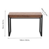 AVF Ridgewood Desk, Dark Wood