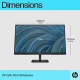 HP V24v G5 23.8 Inch Full HD 75Hz Monitor, 6D8H0AA#ABU