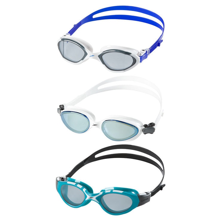 Speedo 3 Pack Of Adult Goggles, In 2 Variations 